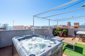 Apartment with spa and bbq
